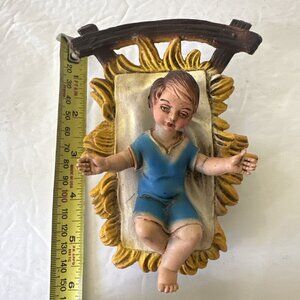 Vintage Fontanini Christmas Nativity Baby Jesus Christ Messiah 1983 Depose Italy